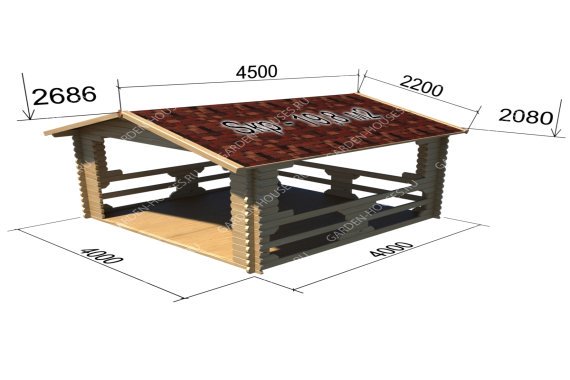 Проект летнего домика GH 010