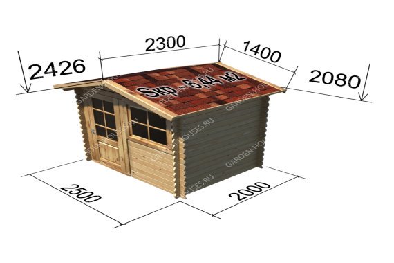 Проект летнего домика GH 012