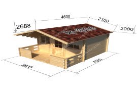 Проект летнего домика GH 024