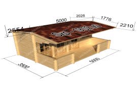 Проект летнего домика GH 027