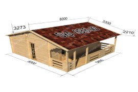 Проект летнего домика GH 033