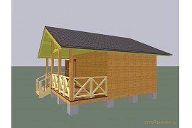Баня (каркас) Ильинское