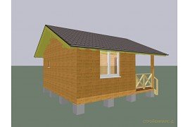 Баня (каркас) Ильинское