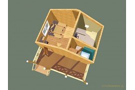 Баня (каркас) Ильинское
