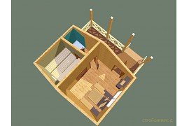 Баня (каркас) Ильинское