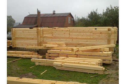 Дома из профилированного бруса