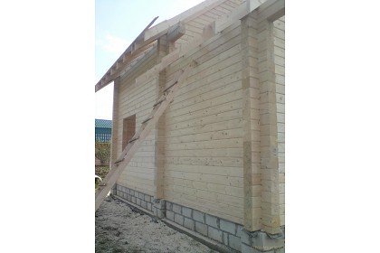 Дома из профилированного бруса