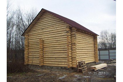 Дома из рубленного бревна